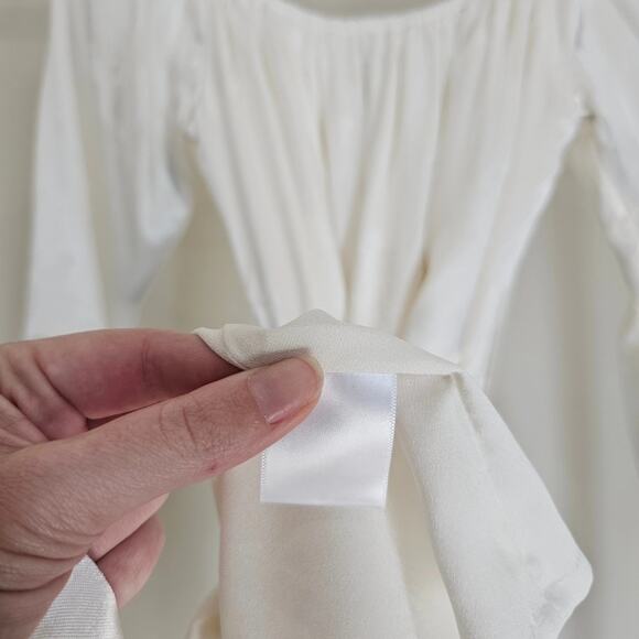 House of Harlow White Silk Dress - Picture 6 of 7